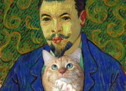 Vincent van Gogh, Portrait of Doctor Rey with the Cat