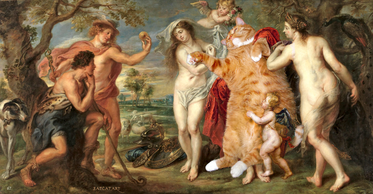 Peter Paul Rubens, The Judgement of Paris. True version